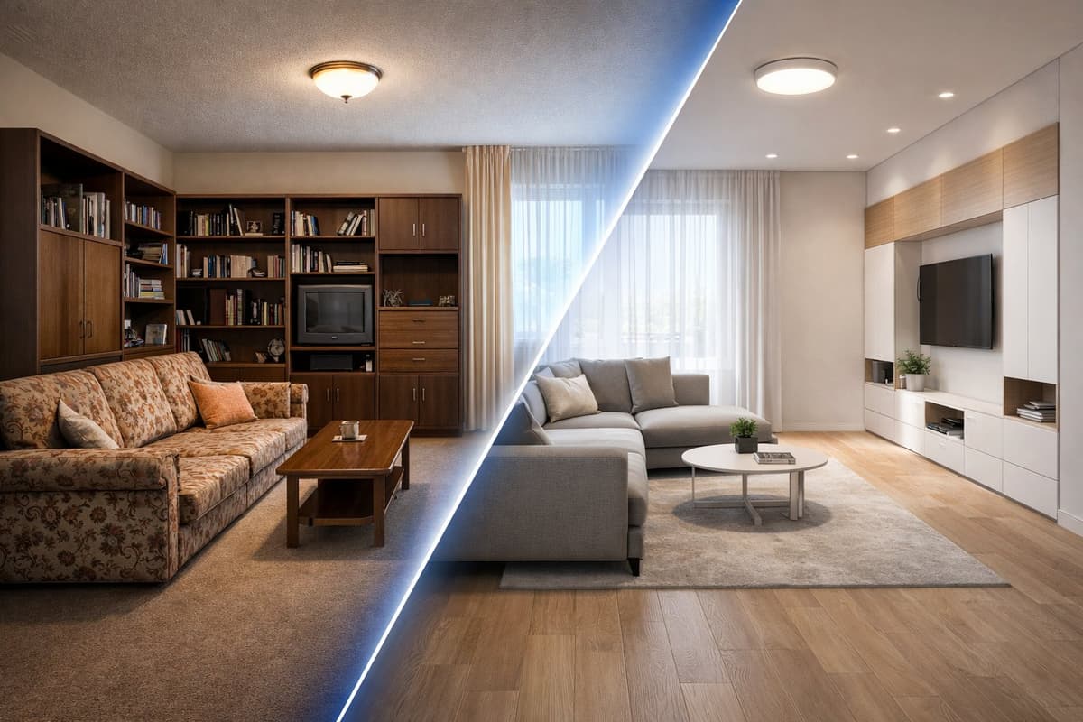 Adaptacija dnevnog boravka